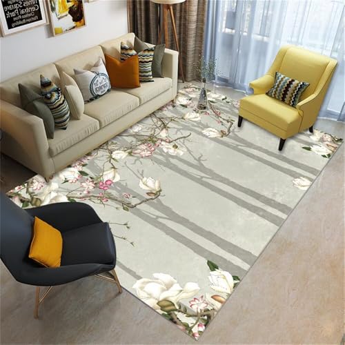 RUGMRZ Home Teppich Nach Maß 250x300CM Designer schlaffen Zimmer Grau Grüner roter orientalischer Flur Couchtisch von RUGMRZ