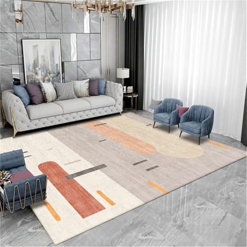 RUGMRZ Kinder Teppich Mädchen Weich Farbe Schlafzimmer Kinderzimmer Kissen Schallabsorption Auslegware Teppiche 180X280CM von RUGMRZ