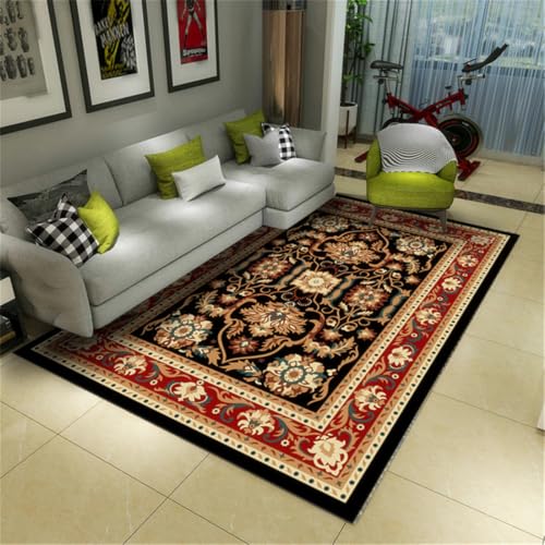 RUGMRZ Kinderspielteppich Vintage Sichere Inneneinrichtung Teppich Bettumrandung Mehrfarbig XXL Deko Boden 300X400CM RUGMRZ Kinderspielteppich Vintage Sichere Inneneinrichtung Teppich Bettumrandung Mehrfarbig XXL Deko Boden 300X400CM von RUGMRZ