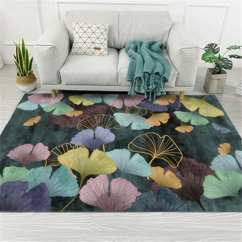 RUGMRZ Kinderteppich 200X300Cm Deko Wohnung Mehrfarbig Spiel Teppich Mädchen Anti Rutsch Kinderzimmer Jungewohnzimmer Schlafzimmer Gemütliche Blätter RUGMRZ Kinderteppich 200X300Cm Deko Wohnung Mehrfarbig Spiel Teppich Mädchen Anti Rutsch Kinderzimmer Jungewohnzimmer Schlafzimmer Gemütliche Blätter von RUGMRZ