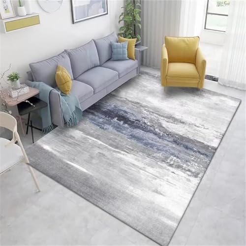 RUGMRZ KinderteppichTeppich Teppichboden Auslegware 120x180CM Kunstdesign Wohnzimmerteppich GrauBlauer Abstrakter minimalistischer Teppich. Carpet Living Room RUGMRZ KinderteppichTeppich Teppichboden Auslegware 120x180CM Kunstdesign Wohnzimmerteppich GrauBlauer Abstrakter minimalistischer Teppich. Carpet Living Room von RUGMRZ