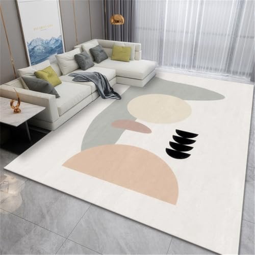 RUGMRZ Kinderzimmer Deko Junge Abstrakte Kunst rutschfest Waschbar Balkonlounge Mehrfarbig Terasse Teppich Für Den Balkon 50X80CM RUGMRZ Kinderzimmer Deko Junge Abstrakte Kunst rutschfest Waschbar Balkonlounge Mehrfarbig Terasse Teppich Für Den Balkon 50X80CM von RUGMRZ