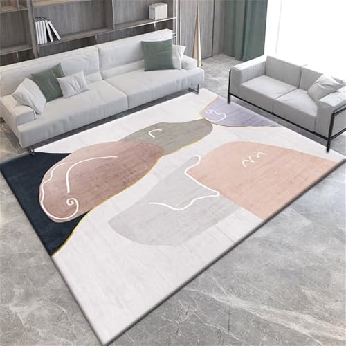 RUGMRZ Kinderzimmer Deko tepich in Wohnzimmer 300x400CM Fußboden Vorleger Grau Blau lila moderner Teppich Kinder Jungen XXL RUGMRZ Kinderzimmer Deko tepich in Wohnzimmer 300x400CM Fußboden Vorleger Grau Blau lila moderner Teppich Kinder Jungen XXL von RUGMRZ