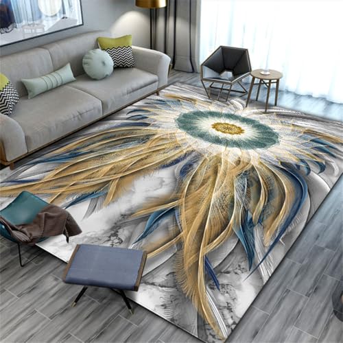 RUGMRZ Kinderzimmer Teppich Rund 300X400Cm Rechteckiger Für Das Wohnzimmer 25 Gelb Esszimmer Vorleger Rugs for Living Room Licht Luxus Sofa Schlafzimmer Abstrakt Waschbar RUGMRZ Kinderzimmer Teppich Rund 300X400Cm Rechteckiger Für Das Wohnzimmer 25 Gelb Esszimmer Vorleger Rugs for Living Room Licht Luxus Sofa Schlafzimmer Abstrakt Waschbar von RUGMRZ