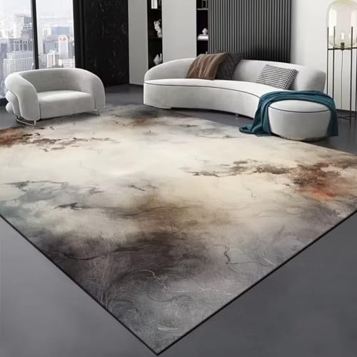 RUGMRZ Kitchen Rug rutschfeste Und Verschmutzung Wasserwäschbare Wohnzimmer Dauerhafte Abstrakte Zimmer Teppich Mädchen Grau Kuschelige Teppiche Möbelgleiter 160X230CM RUGMRZ Kitchen Rug rutschfeste Und Verschmutzung Wasserwäschbare Wohnzimmer Dauerhafte Abstrakte Zimmer Teppich Mädchen Grau Kuschelige Teppiche Möbelgleiter 160X230CM von RUGMRZ