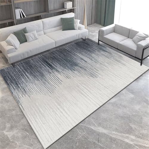 RUGMRZ Küchen Teppiche Teppich Kind 120x180CM Schlafzimmer läufer Grau Moderner minimalistischer Kinderteppich Junge Für von RUGMRZ