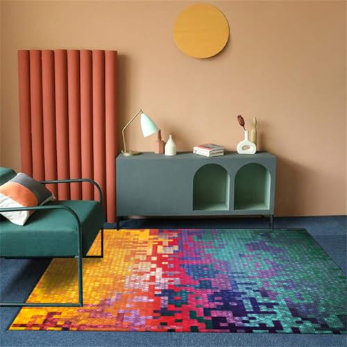 RUGMRZ Küchenvorleger 200X250Cm Jugendzimmer Deko 14 Gelb Brücken Teppich Läufer Outdoor XXL Wohnzimmer Modern Minimalistisches Sofa Schlafzimmer Blau von RUGMRZ