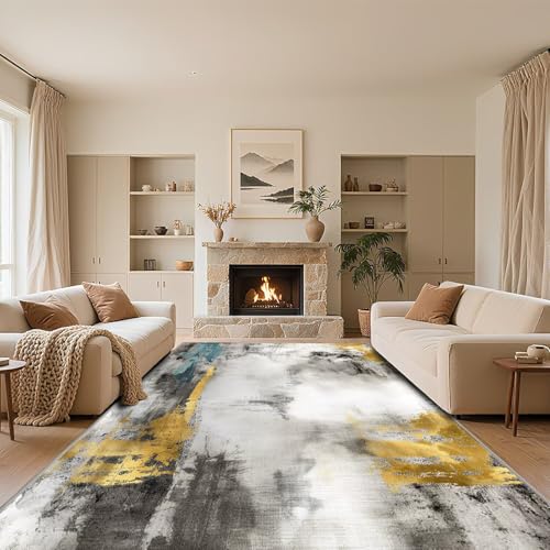 RUGMRZ Kurzflor Teppich Gris 50x70cm,Modern Kuschelig Weich Waschbar In Waschmaschine Pour Schlafzimmer,Wohnungs,Balkon RUGMRZ Kurzflor Teppich Gris 50x70cm,Modern Kuschelig Weich Waschbar In Waschmaschine Pour Schlafzimmer,Wohnungs,Balkon von RUGMRZ