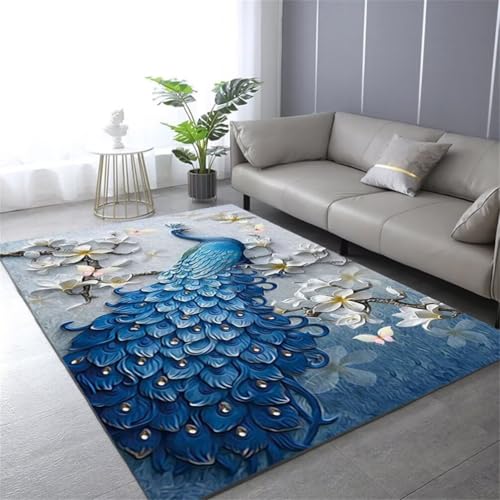 RUGMRZ Kurzflor TeppichTeppich Teenager Mädchen Teppich Für Küche 180x230CM Jungen Jugendzimmer BlauTiermuster-Dekorations-Teppich. Esstisch RUGMRZ Kurzflor TeppichTeppich Teenager Mädchen Teppich Für Küche 180x230CM Jungen Jugendzimmer BlauTiermuster-Dekorations-Teppich. Esstisch von RUGMRZ