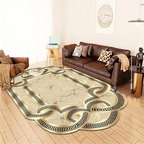 RUGMRZ Kuschelteppich Kinderzimmer 160X200Cm Terrassendeko 5 Gelb Teppiche & Matten Outdoorteppich Gold Diamant Samt Marmor Unregelmäßig RUGMRZ Kuschelteppich Kinderzimmer 160X200Cm Terrassendeko 5 Gelb Teppiche & Matten Outdoorteppich Gold Diamant Samt Marmor Unregelmäßig von RUGMRZ
