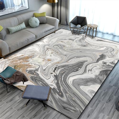 RUGMRZ Landhausstil Deko Teppich 140X200Cm Ankleidezimmer 5 Grau Vintage Abwaschbare Leichtes Luxus-Schlafzimmer Schmutzabweisend Und Pflegeleicht Gold Diamant Samt RUGMRZ Landhausstil Deko Teppich 140X200Cm Ankleidezimmer 5 Grau Vintage Abwaschbare Leichtes Luxus-Schlafzimmer Schmutzabweisend Und Pflegeleicht Gold Diamant Samt von RUGMRZ