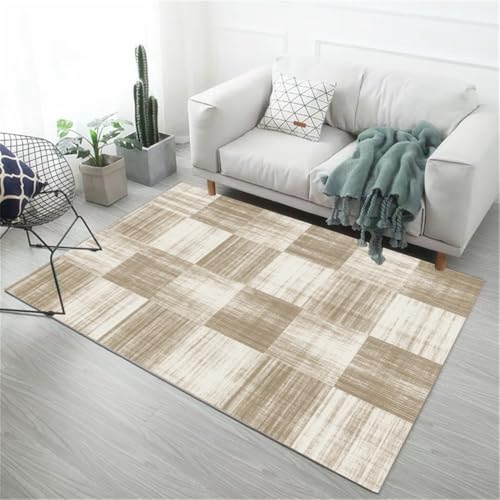 RUGMRZ Landhausstil Deko Teppich Moderne Minimalistische rutschfeste Geometrie Wohnzimmer Mehrfarbig Rustikale Gleitschutz 300X400CM RUGMRZ Landhausstil Deko Teppich Moderne Minimalistische rutschfeste Geometrie Wohnzimmer Mehrfarbig Rustikale Gleitschutz 300X400CM von RUGMRZ