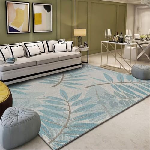 RUGMRZ Langlebig Und Teppiche Wohnzimmer Teppich 60x90CM sauberlaufmatte blau Rechteckiger für das lã¤Ufer Kleiner von RUGMRZ