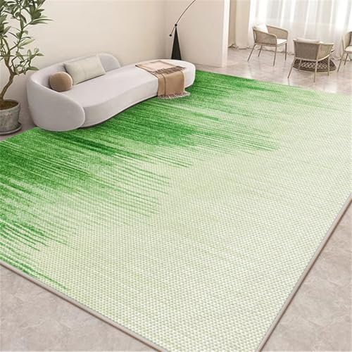 RUGMRZ Mädchen Teppich 200X250Cm Schlafzimmer Grün 16 Sommerkühlmatte Mit Atmungsaktiver Eisseidenkühlmatte Für Den Heimgebrauch Keine Wartung Erforderlich Zimmer Wohnzimmer Waschbar In Waschmaschine von RUGMRZ