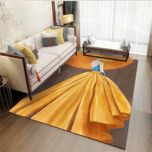 RUGMRZ Mädchen Zimmer Dekoration 200X250Cm Tisch Esszimmer Teppich Orange Farbe Carpet Room Decor Teenager Fell Teppiche Für Schlafzimmerflurtür Schmutzabwei RUGMRZ Mädchen Zimmer Dekoration 200X250Cm Tisch Esszimmer Teppich Orange Farbe Carpet Room Decor Teenager Fell Teppiche Für Schlafzimmerflurtür Schmutzabwei von RUGMRZ