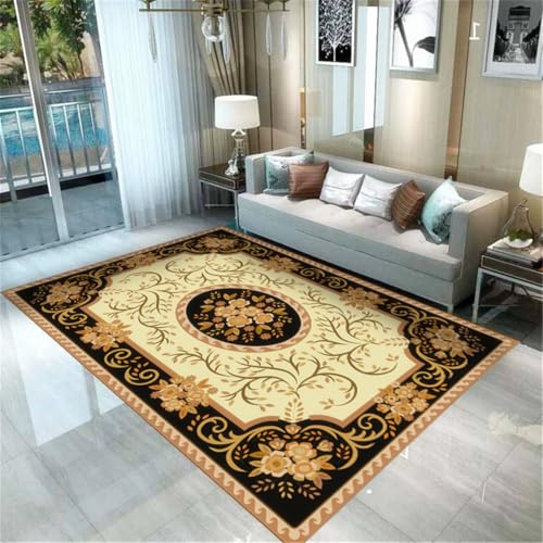 RUGMRZ Mädchenzimmer Teppich Vintage Sichere Inneneinrichtung Jugendzimmer Gelb Deko Kamin Kinder Mädchen 200X300CM RUGMRZ Mädchenzimmer Teppich Vintage Sichere Inneneinrichtung Jugendzimmer Gelb Deko Kamin Kinder Mädchen 200X300CM von RUGMRZ