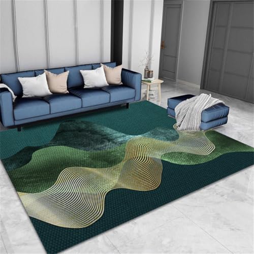 RUGMRZ Pastell Deko 120X160Cm Tatami Teppich 26 Grün Raumdeko Wohnzimmer Waschbar In Waschmaschine Modernes Und Minimalistisches Sofa Schlafzimmer von RUGMRZ