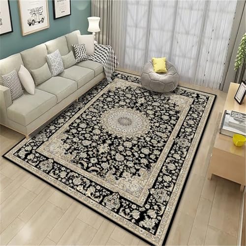RUGMRZ Room Decor Teppich Esstisch Retro-Stil Teppich Mädchen 120X170CM von RUGMRZ