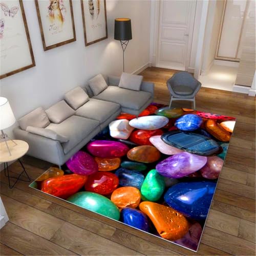 RUGMRZ Rutschfester Teppich 160X230Cm Designer Farbe Bettvorleger Schlafzimmer Läufer Deko Bodenseesternmuster Aus Kieselstein rutschfest Und Schmutzabwei RUGMRZ Rutschfester Teppich 160X230Cm Designer Farbe Bettvorleger Schlafzimmer Läufer Deko Bodenseesternmuster Aus Kieselstein rutschfest Und Schmutzabwei von RUGMRZ