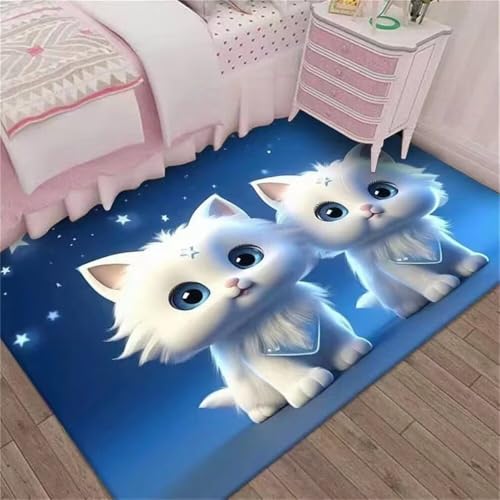RUGMRZ Spielteppich Schlafzimmer Teppich Cartoon-Muster Design weich und bequem Kleiner 200x300cm von RUGMRZ