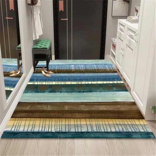 RUGMRZ Tepiche Für Schlafzimmer 120X160Cm Wohnzimmer Modern Teppich Blau Bad Matte Auslegware Teppichboden Carpet Store Teppichflurtür Schmutzabweisend Anti-Rutsch-Kunst Mehr RUGMRZ Tepiche Für Schlafzimmer 120X160Cm Wohnzimmer Modern Teppich Blau Bad Matte Auslegware Teppichboden Carpet Store Teppichflurtür Schmutzabweisend Anti-Rutsch-Kunst Mehr von RUGMRZ