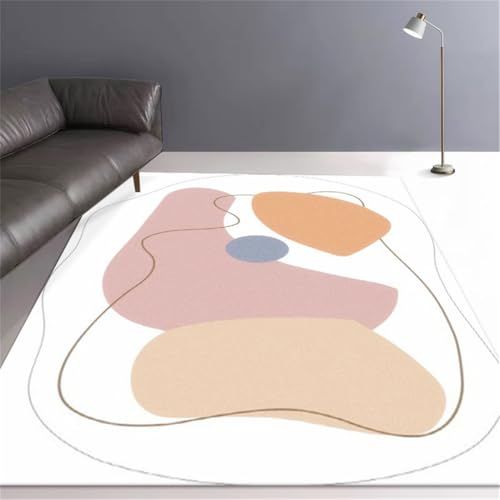 RUGMRZ Teppich+Wohnzimmer Abstrakte Kunst rutschfest Waschbar Küchen Läufer Modern Mehrfarbig Teppich Gemustert Piano 180X250CM RUGMRZ Teppich+Wohnzimmer Abstrakte Kunst rutschfest Waschbar Küchen Läufer Modern Mehrfarbig Teppich Gemustert Piano 180X250CM von RUGMRZ