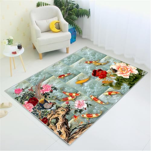 RUGMRZ Teppich Bürostuhl 200X250Cm Läufer Küche Farbe Dekoration Wohnung Modern Gamer Wohnzimmer Mädchen Schlafzimmer Warmes Blumenmust RUGMRZ Teppich Bürostuhl 200X250Cm Läufer Küche Farbe Dekoration Wohnung Modern Gamer Wohnzimmer Mädchen Schlafzimmer Warmes Blumenmust von RUGMRZ