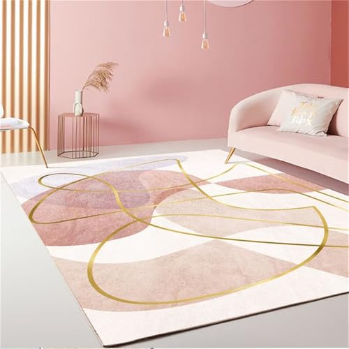 RUGMRZ Teppich Bürostuhl Geeignet XXL Muster Wohnzimmer modernen Stil Anti-Fouling Fleckerlteppich 60X90CM von RUGMRZ