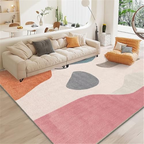 RUGMRZ Teppich Couchtisch Groß Moderner Stil Teppich Waschbar In Waschmaschine 160X200CM RUGMRZ Teppich Couchtisch Groß Moderner Stil Teppich Waschbar In Waschmaschine 160X200CM von RUGMRZ