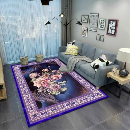 RUGMRZ Teppich Flach Gewebt 160X230Cm Abwaschbarer Lila Mädchen Kinderzimmer Schlafzimmer Groß Arbeitszimmerwohnzimmer Warmes RUGMRZ Teppich Flach Gewebt 160X230Cm Abwaschbarer Lila Mädchen Kinderzimmer Schlafzimmer Groß Arbeitszimmerwohnzimmer Warmes von RUGMRZ