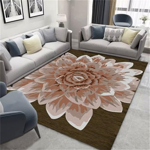 RUGMRZ Teppich Flach Gewebt Schlafzimmer Wohnzimmer Bereich Farbe Antifouling Carpet 70x200cm von RUGMRZ