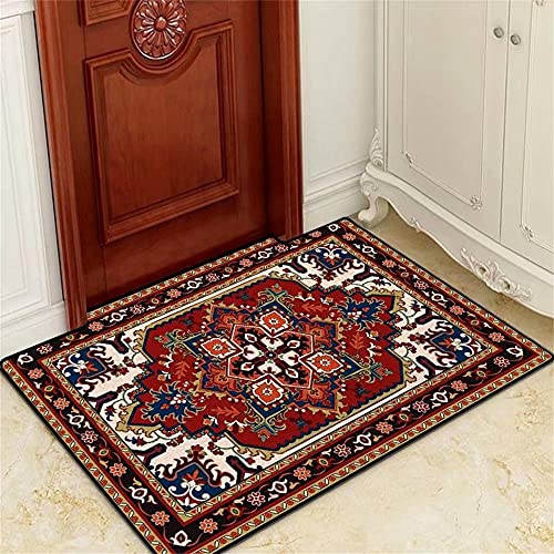 RUGMRZ Teppich Für Bürostuhl Teppich Jugendzimmer Jungen Teppich Draussen Outdoor Roter komplexer Haushalle-Teppich modernes Blumen-Design-Teppich dauerhaft 50X80cm Tatami Teppich RUGMRZ Teppich Für Bürostuhl Teppich Jugendzimmer Jungen Teppich Draussen Outdoor Roter komplexer Haushalle-Teppich modernes Blumen-Design-Teppich dauerhaft 50X80cm Tatami Teppich von RUGMRZ