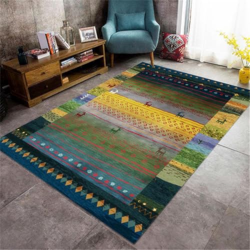 RUGMRZ Teppich Für Fußbodenheizung 160X230Cm Wohnzimmer Modern Grün Mit Muster Flur Deko Bodenschutzmatte Teppichflurtür Schmutzabweisend rutschfest Art Ge RUGMRZ Teppich Für Fußbodenheizung 160X230Cm Wohnzimmer Modern Grün Mit Muster Flur Deko Bodenschutzmatte Teppichflurtür Schmutzabweisend rutschfest Art Ge von RUGMRZ