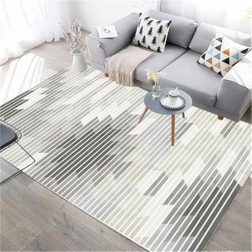 RUGMRZ Teppich Für Küche Geometrische Sofadekoration Das Wohnzimmer Großer Grau Outdoorteppich Outdoor-Teppich 200X300CM RUGMRZ Teppich Für Küche Geometrische Sofadekoration Das Wohnzimmer Großer Grau Outdoorteppich Outdoor-Teppich 200X300CM von RUGMRZ