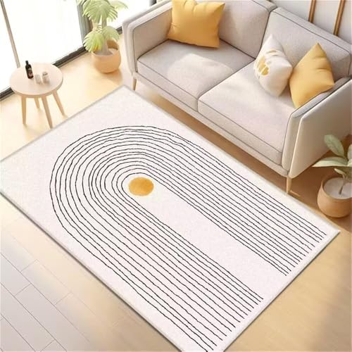 RUGMRZ Teppich Gewebt Für Schlafzimmer Graues gelbes Farbschema modern anpassbar Outdoorteppich Jugendzimmer Komplett Set 90X190cm RUGMRZ Teppich Gewebt Für Schlafzimmer Graues gelbes Farbschema modern anpassbar Outdoorteppich Jugendzimmer Komplett Set 90X190cm von RUGMRZ