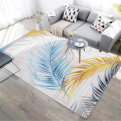 RUGMRZ Teppich Groß Abstrakte Kunst rutschfest Waschbar Home Decoration Living Room Mehrfarbig Esszimmer Tür 50X80CM RUGMRZ Teppich Groß Abstrakte Kunst rutschfest Waschbar Home Decoration Living Room Mehrfarbig Esszimmer Tür 50X80CM von RUGMRZ