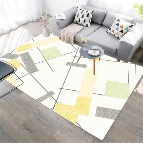 RUGMRZ Teppich Industrial Geometrische Sofadekoration Für Das Wohnzimmer Küche Teppichvorleger Mehrfarbig Küchenteppich Läufer Waschbar Klein Flauschig 200X300CM RUGMRZ Teppich Industrial Geometrische Sofadekoration Für Das Wohnzimmer Küche Teppichvorleger Mehrfarbig Küchenteppich Läufer Waschbar Klein Flauschig 200X300CM von RUGMRZ