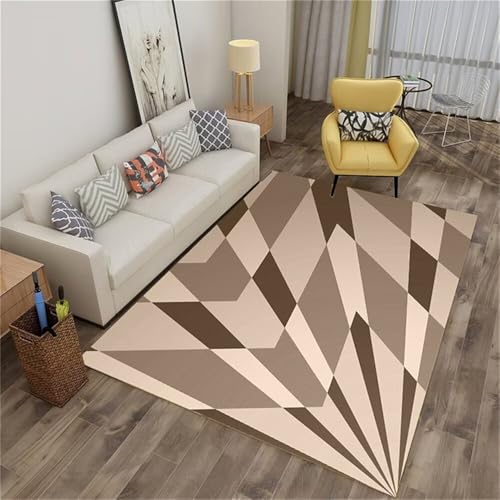 RUGMRZ Teppich Jungen Jugendzimmer Waschbare Teppiche Graues geometrisches Design dauerhaft waschbar Kinder Badteppich 60X90CM RUGMRZ Teppich Jungen Jugendzimmer Waschbare Teppiche Graues geometrisches Design dauerhaft waschbar Kinder Badteppich 60X90CM von RUGMRZ