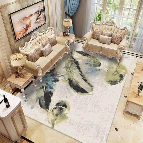 RUGMRZ Teppich Kuschelig Weich Wohnzimmer Sofa 200x290CM deko Flur Grau Grün-Blauer schmutzabweisender Für Terrasse XXL RUGMRZ Teppich Kuschelig Weich Wohnzimmer Sofa 200x290CM deko Flur Grau Grün-Blauer schmutzabweisender Für Terrasse XXL von RUGMRZ