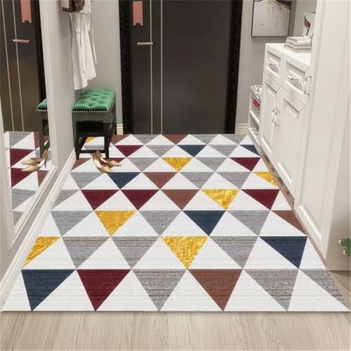 RUGMRZ Teppich Läufer Schlafzimmer 170X240Cm Hell Mehrfarbig Kinderzimmer Günstig Carpet Living Roomgeometrische Formnähte Sicher Und Pflegeleicht RUGMRZ Teppich Läufer Schlafzimmer 170X240Cm Hell Mehrfarbig Kinderzimmer Günstig Carpet Living Roomgeometrische Formnähte Sicher Und Pflegeleicht von RUGMRZ