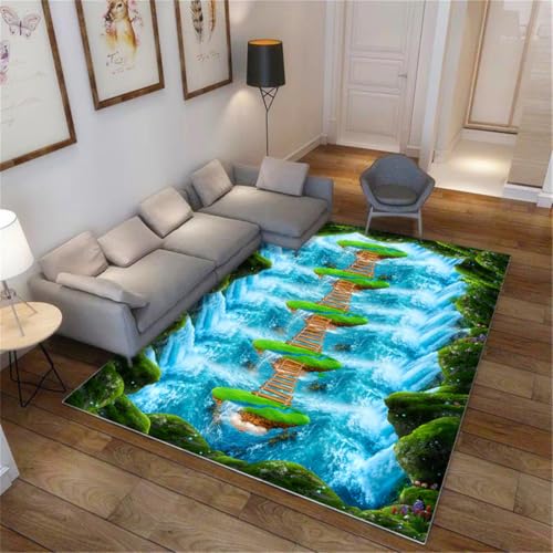 RUGMRZ Teppich Muster 300X400Cm Jugendzimmer Blau Spiel Junge Dekoration Wohnung Modern Schlaf Zimmer Deko Teppichwohnzimmer Mädchen Schlafzimmer Gemütliche Blatt Wunde RUGMRZ Teppich Muster 300X400Cm Jugendzimmer Blau Spiel Junge Dekoration Wohnung Modern Schlaf Zimmer Deko Teppichwohnzimmer Mädchen Schlafzimmer Gemütliche Blatt Wunde von RUGMRZ