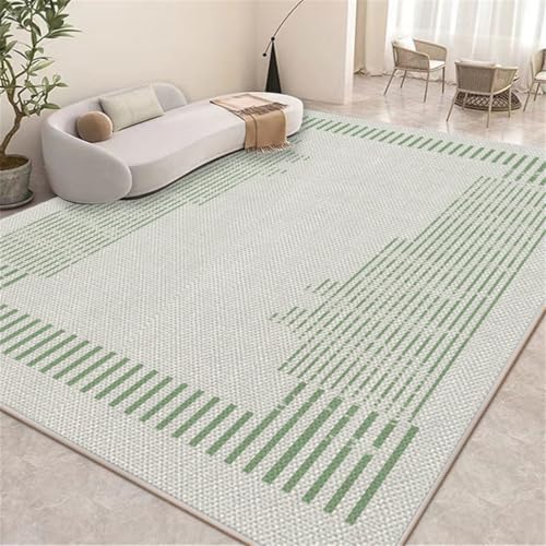 RUGMRZ Teppich Pflegeleicht 200X200Cm Kinderteppich Grün 8 Neue Atmungsaktive Eisseide Kühlmatte Modernes Und Einfaches Wohnzimmer Schlafzimmer Groß Kinder Teppiche RUGMRZ Teppich Pflegeleicht 200X200Cm Kinderteppich Grün 8 Neue Atmungsaktive Eisseide Kühlmatte Modernes Und Einfaches Wohnzimmer Schlafzimmer Groß Kinder Teppiche von RUGMRZ