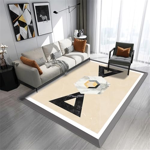RUGMRZ Teppich Schreibtischstuhl 180X280Cm Sauger 7 Gelb Esszimmer Deko Mädchen Zimmer Abstrakte Geometrie Absorbierendes Wohnzimmer Einfach Zu Warten RUGMRZ Teppich Schreibtischstuhl 180X280Cm Sauger 7 Gelb Esszimmer Deko Mädchen Zimmer Abstrakte Geometrie Absorbierendes Wohnzimmer Einfach Zu Warten von RUGMRZ