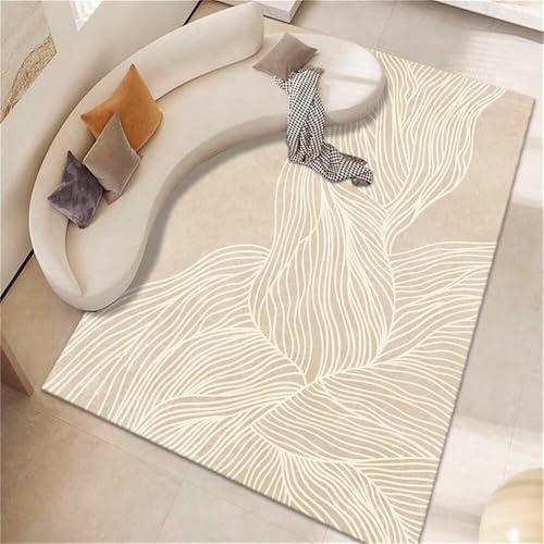 RUGMRZ Teppich Waschbar Lichtlinien schmücken das Schlafzimmer rutschfest Bad Matte 60x100cm RUGMRZ Teppich Waschbar Lichtlinien schmücken das Schlafzimmer rutschfest Bad Matte 60x100cm von RUGMRZ