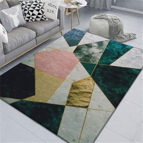 RUGMRZ Teppich Weich Kinderzimmer Teppiche Modernes Farbschema Sofa Teppich pflegeleicht rutschfest XXL 120x200cm RUGMRZ Teppich Weich Kinderzimmer Teppiche Modernes Farbschema Sofa Teppich pflegeleicht rutschfest XXL 120x200cm von RUGMRZ