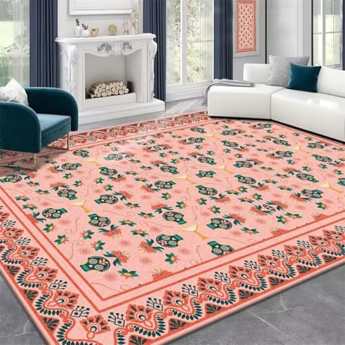 RUGMRZ Teppich WohnzimmerTeppich Designer Zimmer Teppichen 120x180CM teppiche & matten RosaGrüner für das Mädchenzimmer. Rechteckig von RUGMRZ