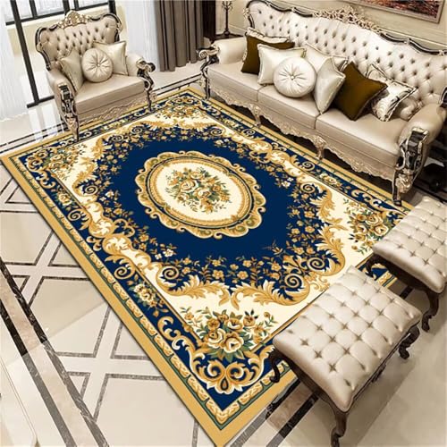 RUGMRZ Teppich unter esstisch Schlafzimmer 100x120CM kuscheliger Moderne Wohnzimmeraccessoires blau Gelber und grüner dekorativer kinderzimmerteppich Rugs for Living Room RUGMRZ Teppich unter esstisch Schlafzimmer 100x120CM kuscheliger Moderne Wohnzimmeraccessoires blau Gelber und grüner dekorativer kinderzimmerteppich Rugs for Living Room von RUGMRZ