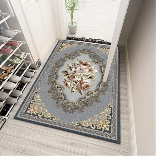 RUGMRZ Teppichen Bodenteppich Heimmatte rutschfest und pflegeleicht Sitzecke Wohnzimmer Teppich Aussenbereich 60X90CM von RUGMRZ
