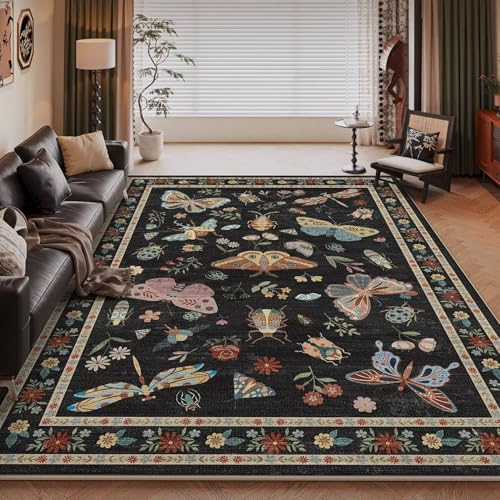 RUGMRZ Vorleger Teppich 120X160Cm Läufer Mehr Als 20 Farben Ankleidezimmer Deko Raumdeko Wohnzimmer Grün Garten Wasserdicht Verschmutzung Schlafzimmer von RUGMRZ