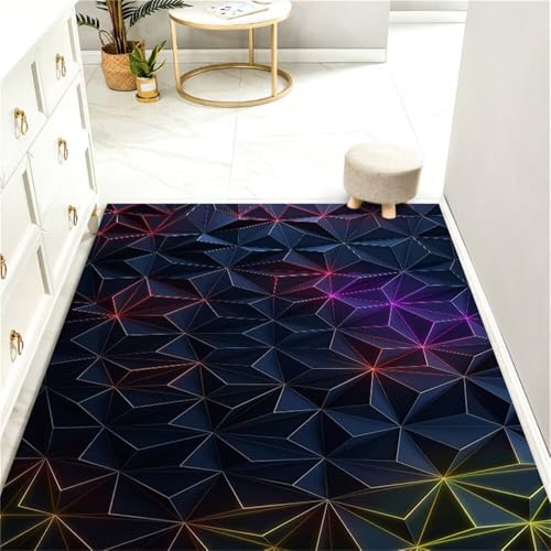 RUGMRZ Vorleger Teppich Kurzflor Farbe Schlafzimmer Kinderzimmer Kissen Schallabsorption Kinderteppich Waschbar Teenager Mädchen 100X160CM RUGMRZ Vorleger Teppich Kurzflor Farbe Schlafzimmer Kinderzimmer Kissen Schallabsorption Kinderteppich Waschbar Teenager Mädchen 100X160CM von RUGMRZ